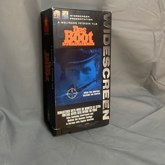Das Boot-The Director’s Cut 2 Part VHS Tape Set - Picture 1 of 3
